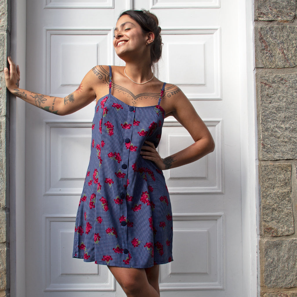 Vestido Botões