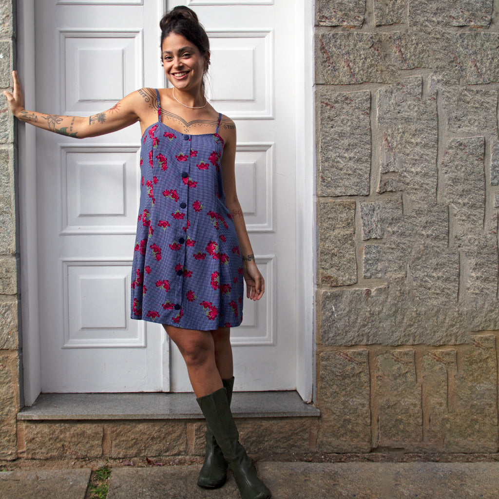 Vestido Botões