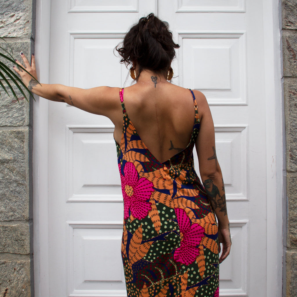 Vestido Longo Fendas