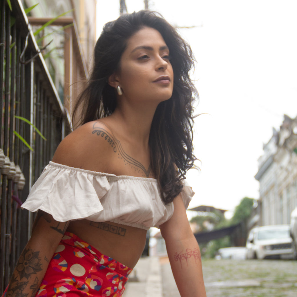 Top Amô Linho