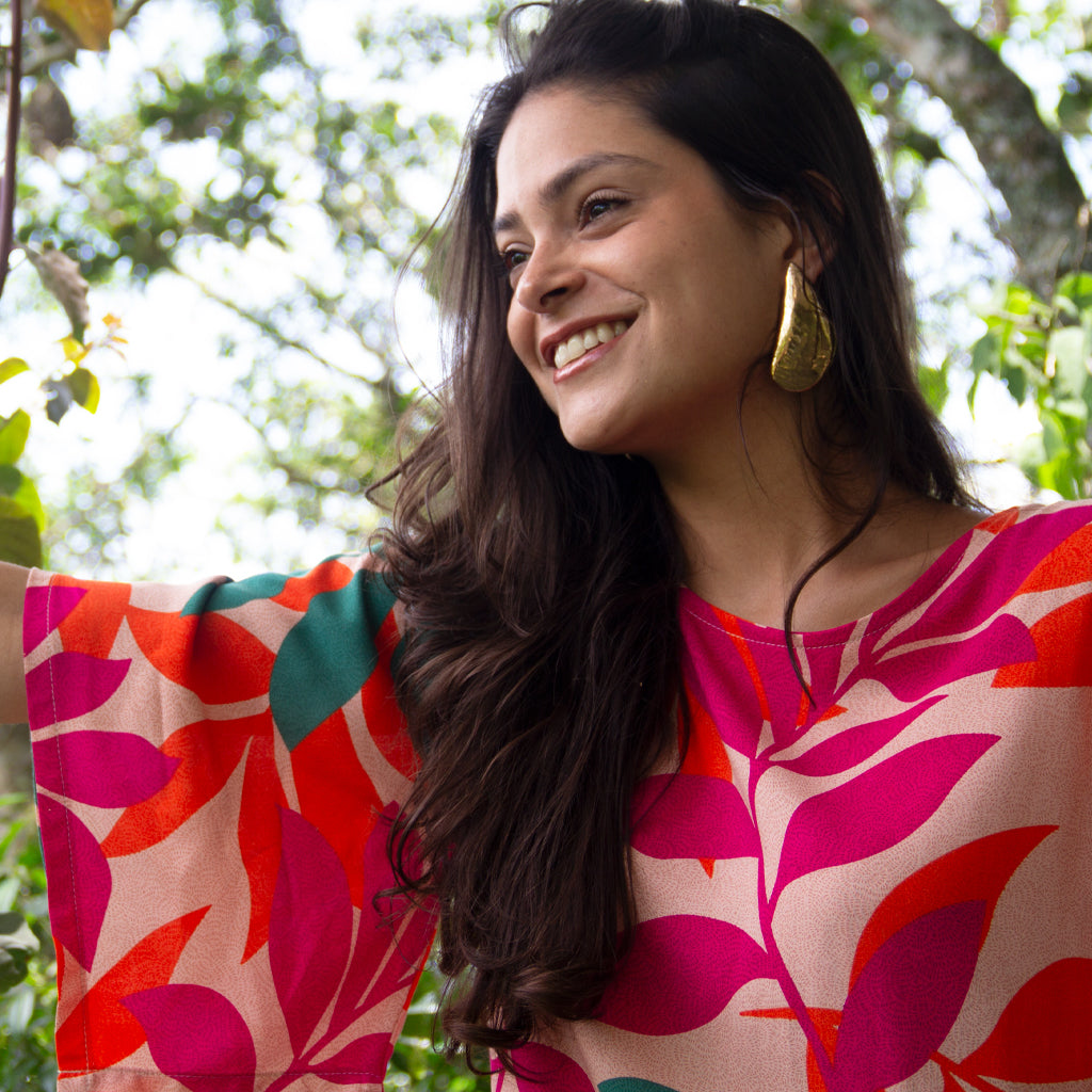 Vestido Mangas Máxi