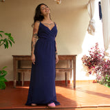 Vestido Longo Transpasse