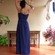 Vestido Longo Transpasse