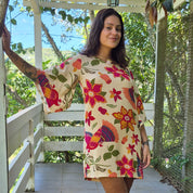 Vestido Mangas Máxi