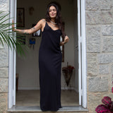 Vestido Longo Fendas