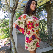 Vestido Mangas Máxi