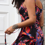 Vestido Transpasse Colorê
