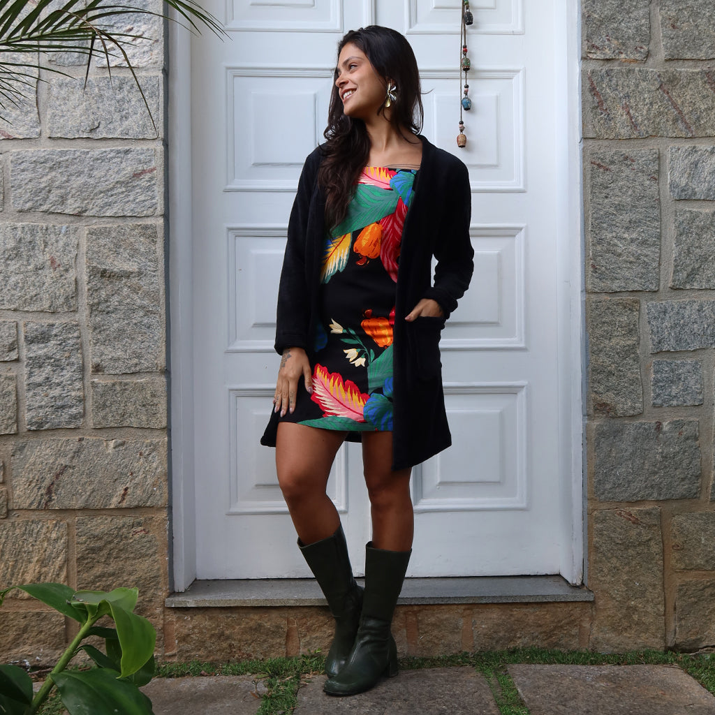 Cardigan Pelúcia
