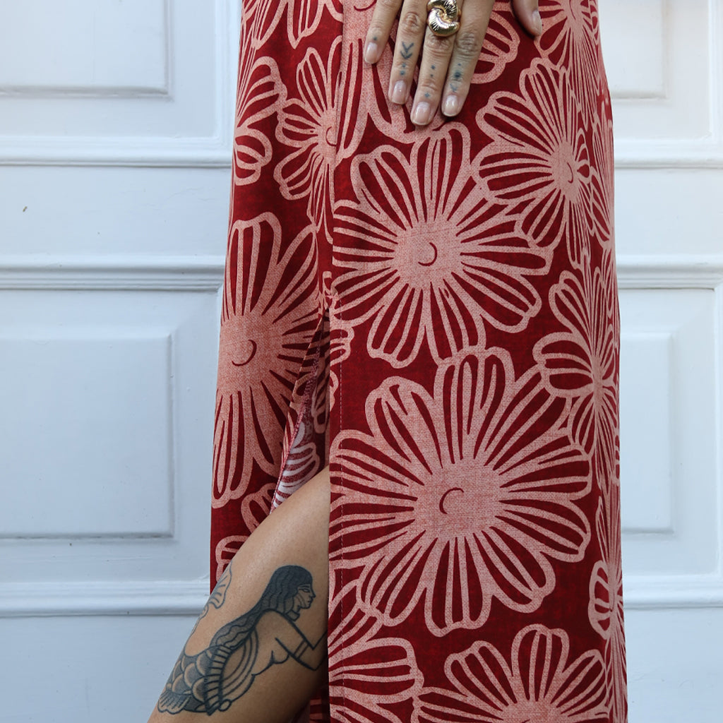 Vestido Longo Fendas