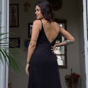 Vestido Longo Fendas