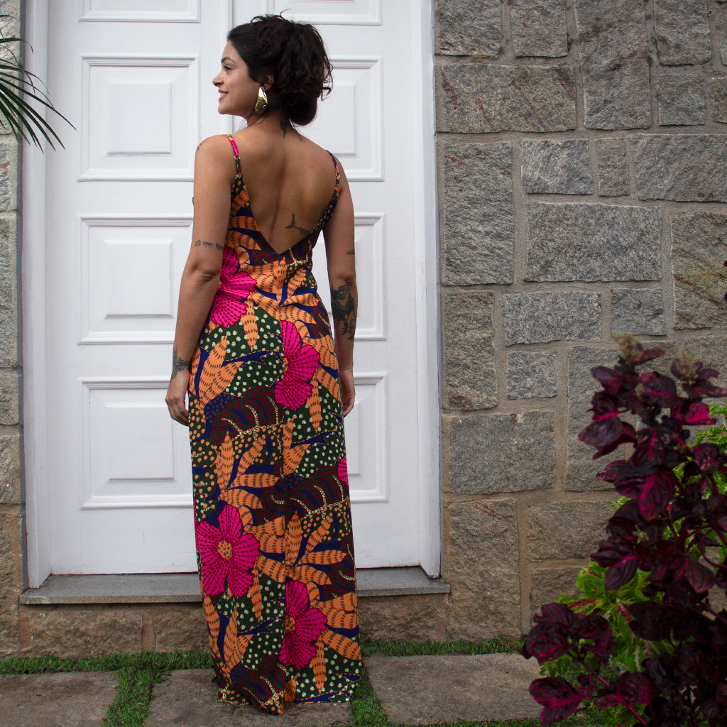 Vestido Longo Fendas