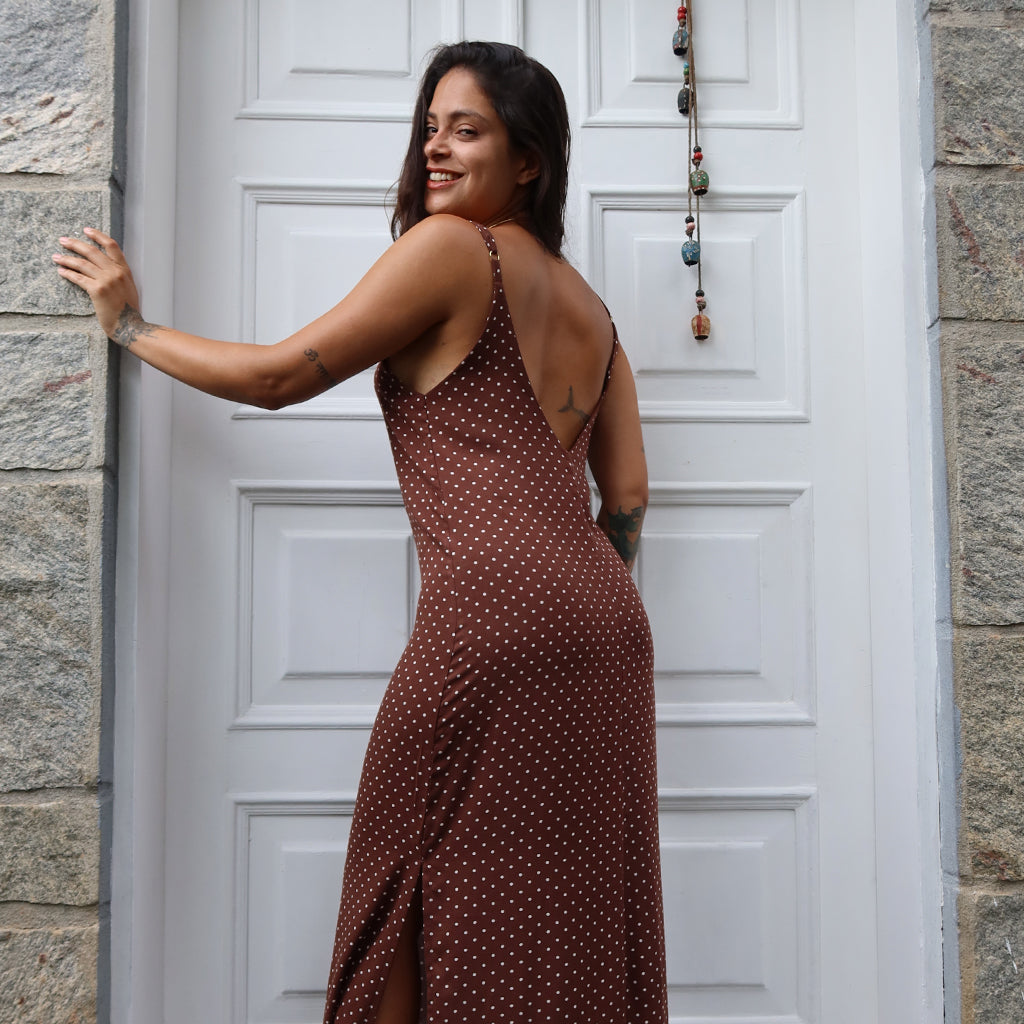Vestido Longo Fendas