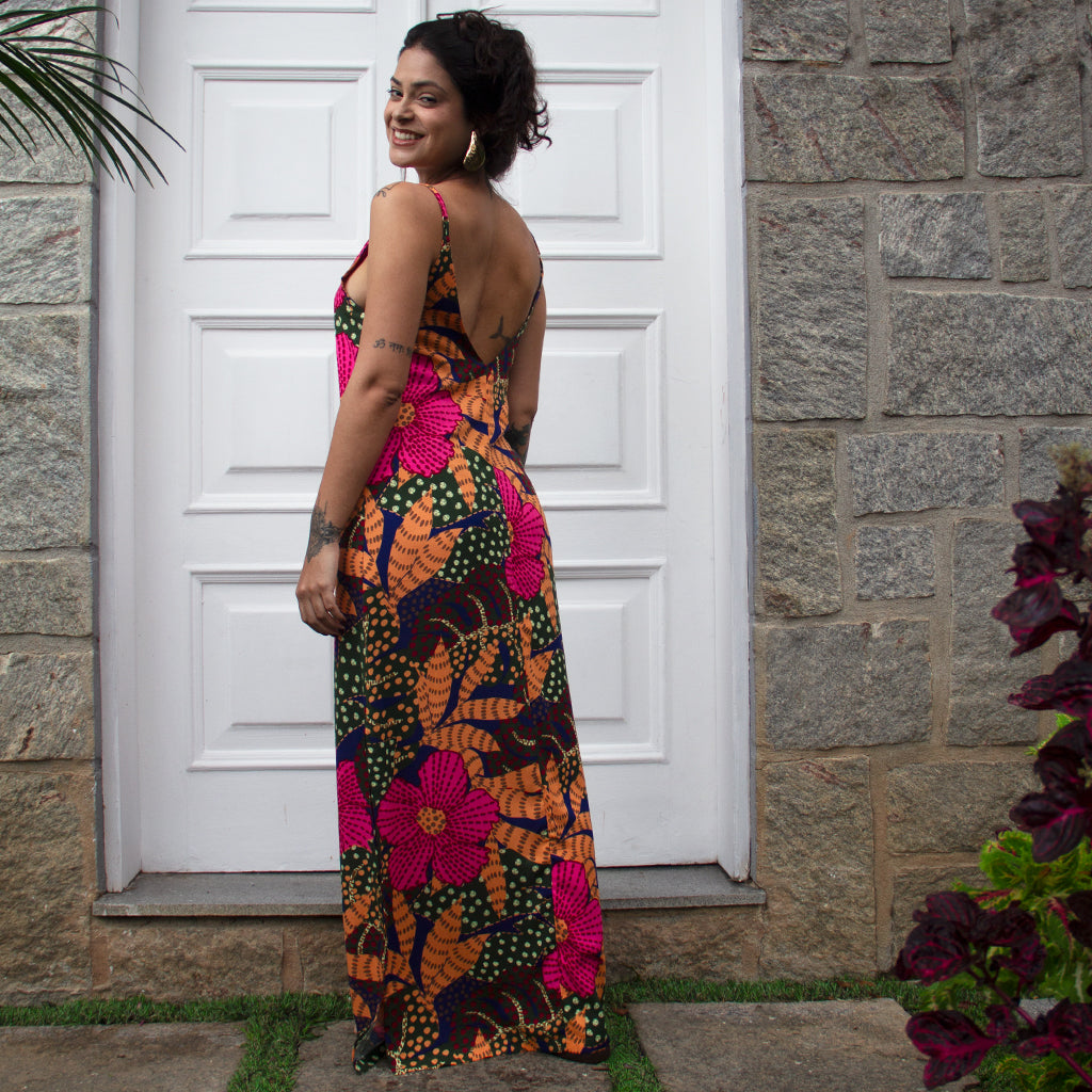 Vestido Longo Fendas