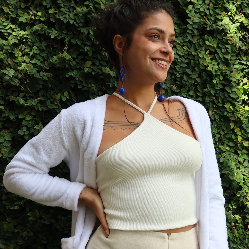 Cardigan Pelúcia