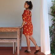 Vestido Mangas Máxi