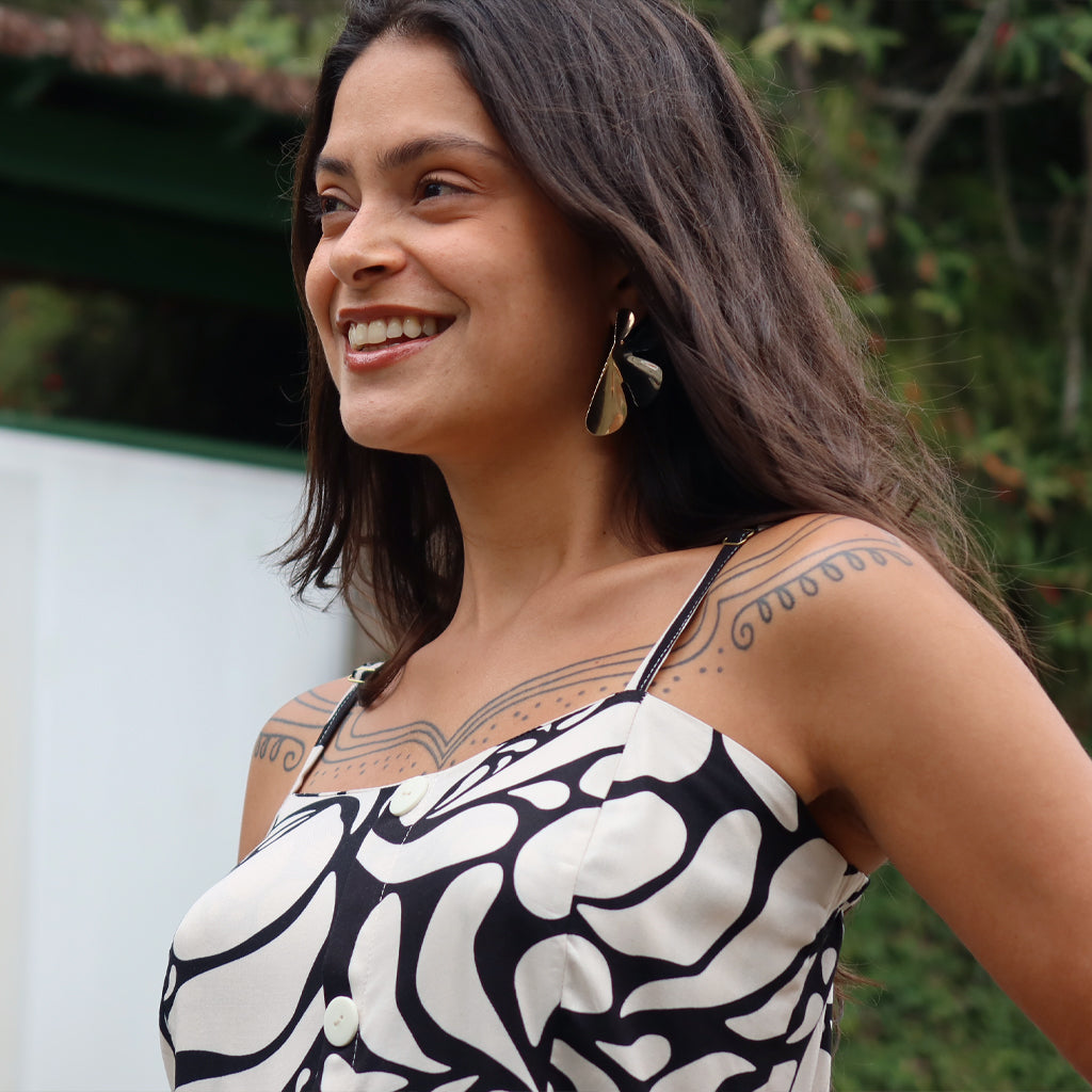 Vestido Botões