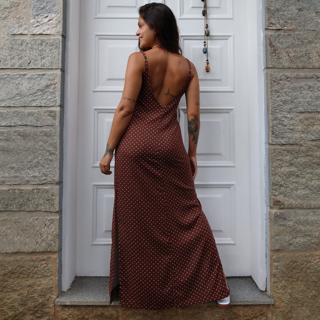 Vestido Longo Fendas