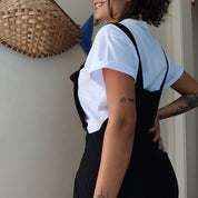 Jardineira Longa Linho