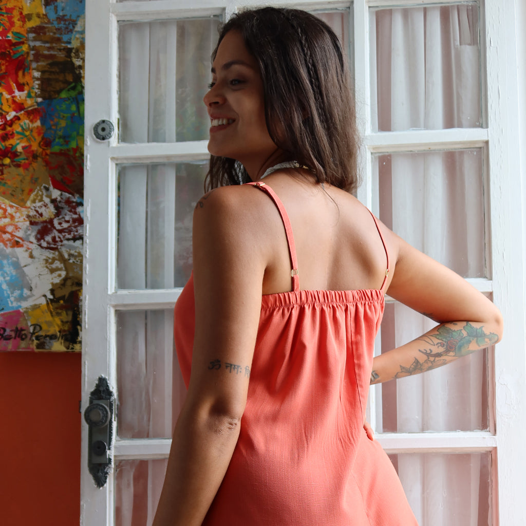 Vestido Botões