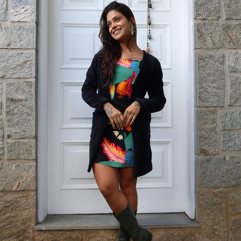 Cardigan Pelúcia