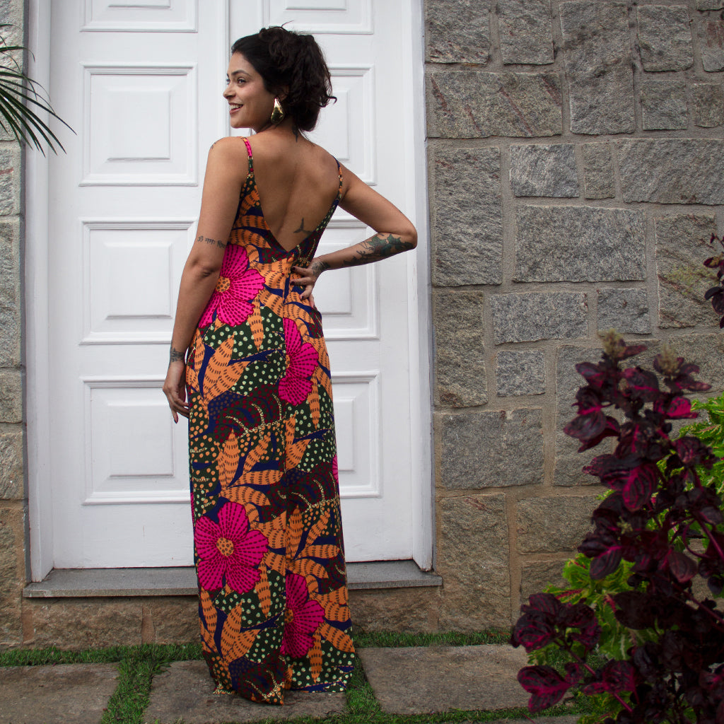 Vestido Longo Fendas