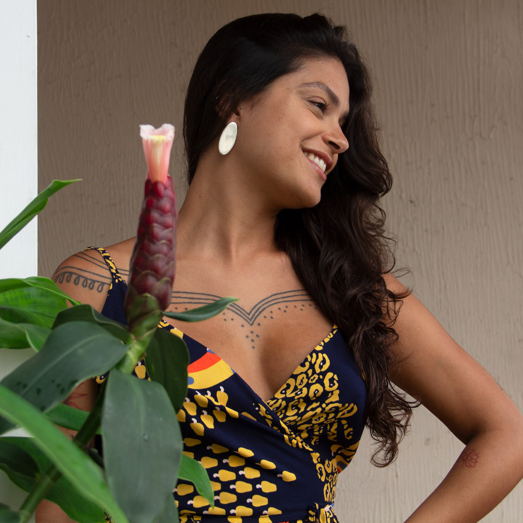 Vestido Longo Transpasse