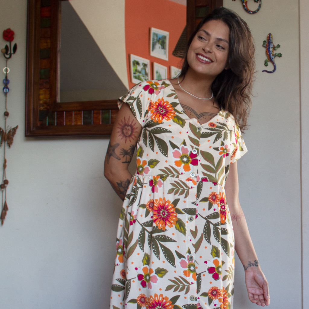 Vestido Mabel Estampado