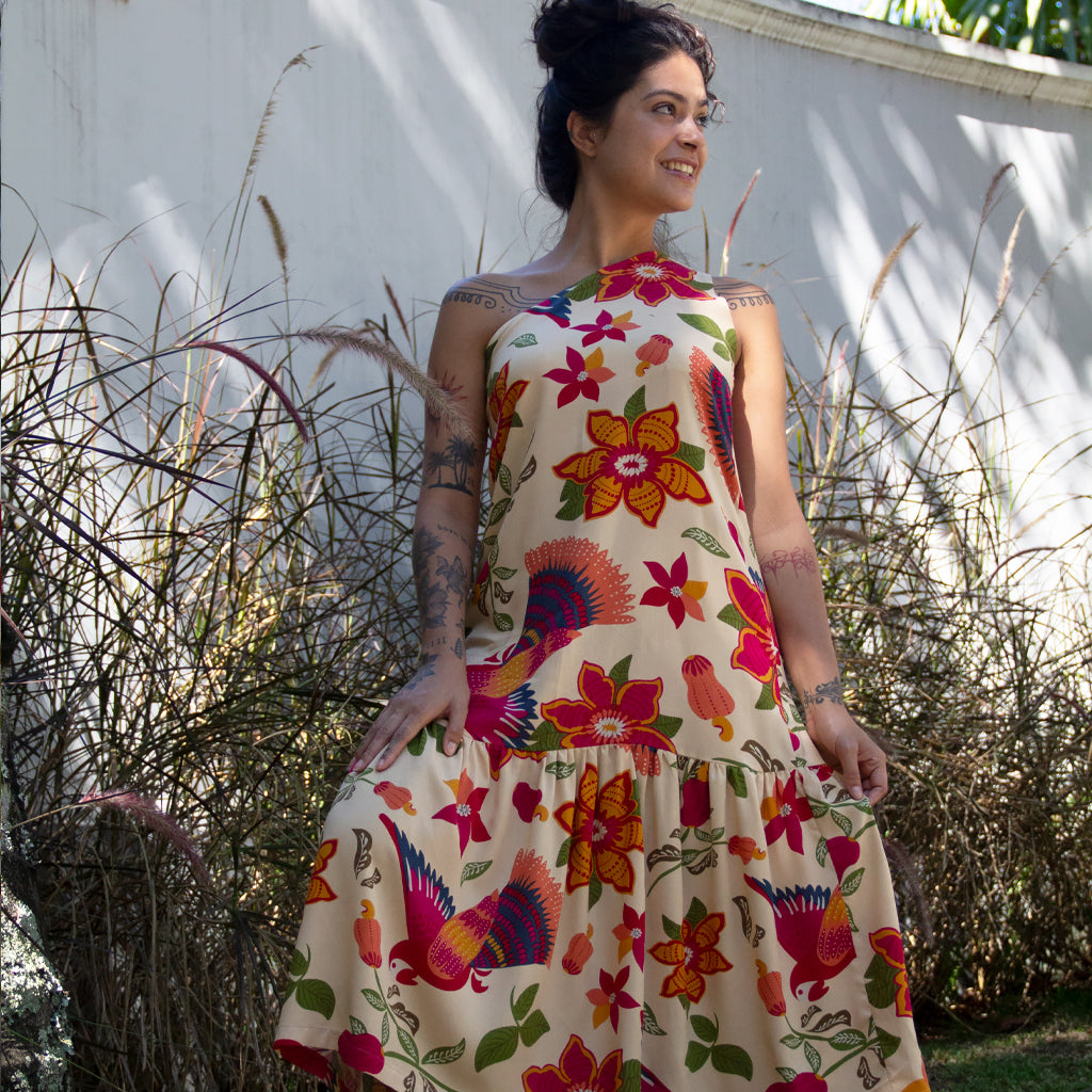 Vestido Midi Alto Verão 26