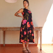 Vestido Midi Cora Flor