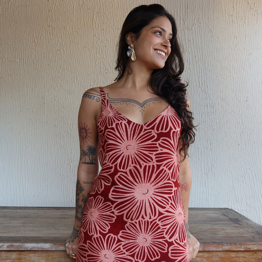 Vestido Longo Fendas