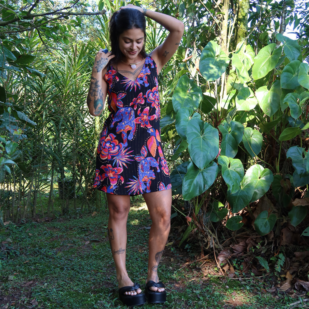 Vestido Tropicalia Colorê